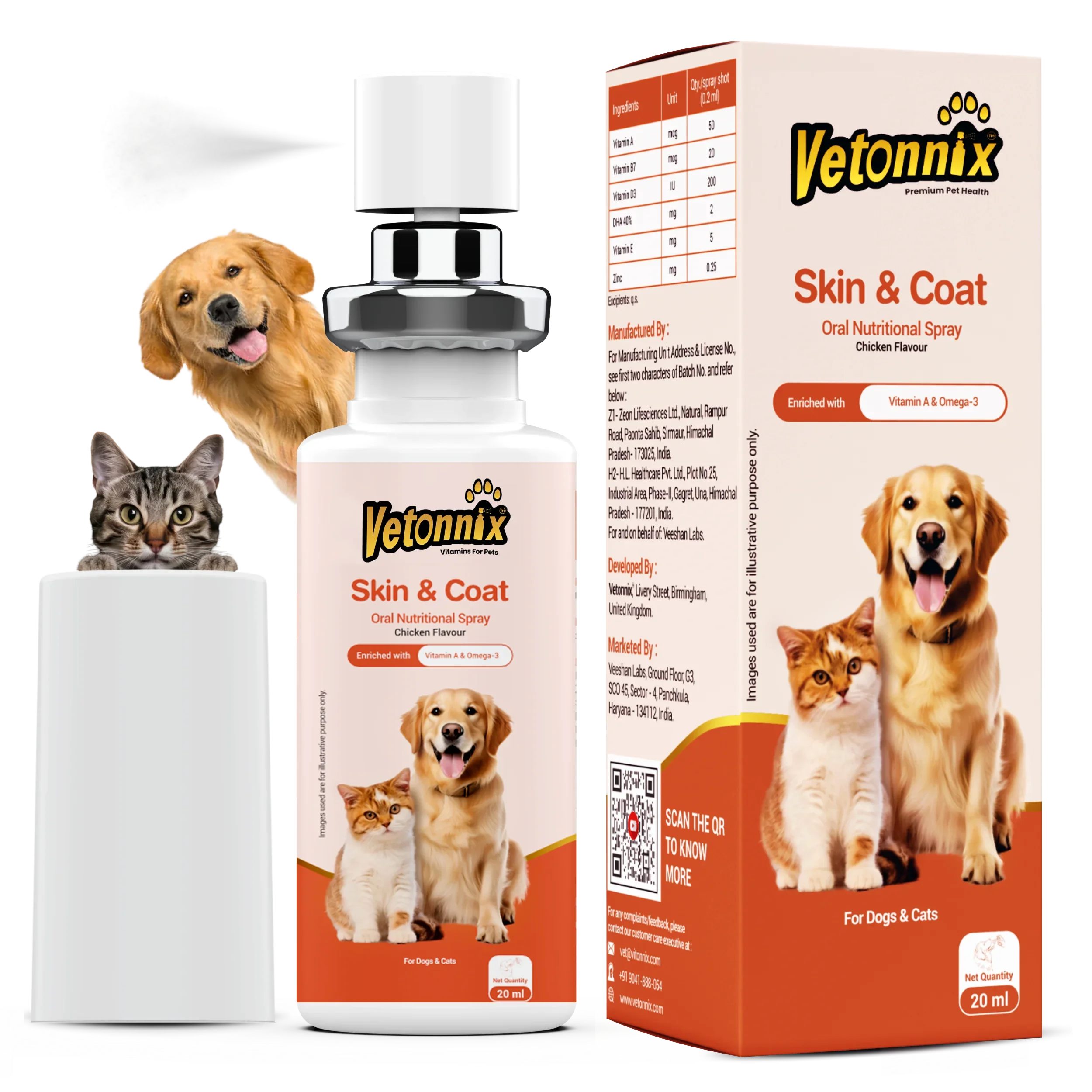 skin and coat dog supplement